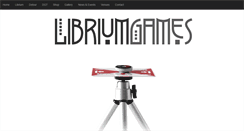 Desktop Screenshot of libriumgames.co.uk
