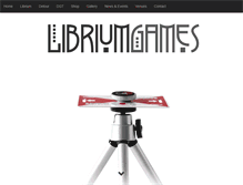Tablet Screenshot of libriumgames.co.uk